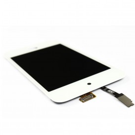 Bloc Vitre tactile + écran LCD blanc - iPod Touch 4G