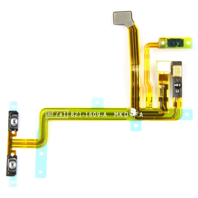 Nappe Boutons Power + Volume + Micro - iPod Touch 5G Nappe Boutons Power + Volume + Micro - iPod Touch 5G