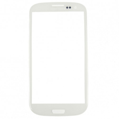 Vitre tactile Blanche + stickers - Samsung Galaxy S3