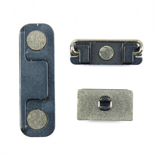 Kit bouton NOIR( Power, Silencieux, Volume) - iPhone 5S Kit bouton NOIR( Power, Silencieux, Volume) - iPhone 5S