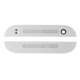 Cache plastique avant inférieur / supérieur Blanc - HTC One Mini 2