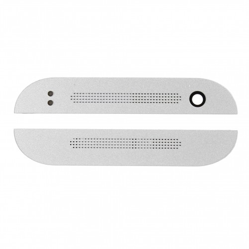 Cache plastique avant inférieur / supérieur Blanc - HTC One Mini 2