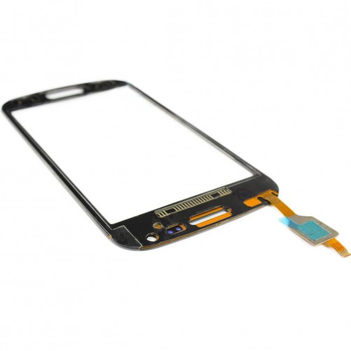 Vitre Noir + Stickers - Samsung Galaxy S Duos