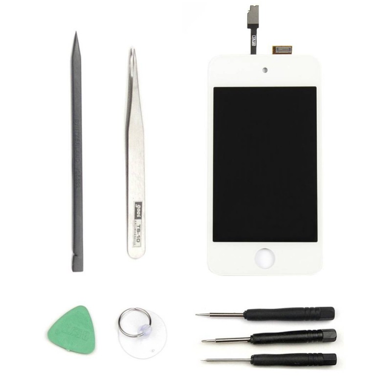 Kit Réparation écran LCD + Tactile - iPod touch 4G BLANC Kit Réparation écran LCD + Tactile - iPod touch 4G BLANC