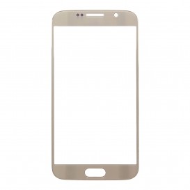 Vitre Or + Stickers - Galaxy S6