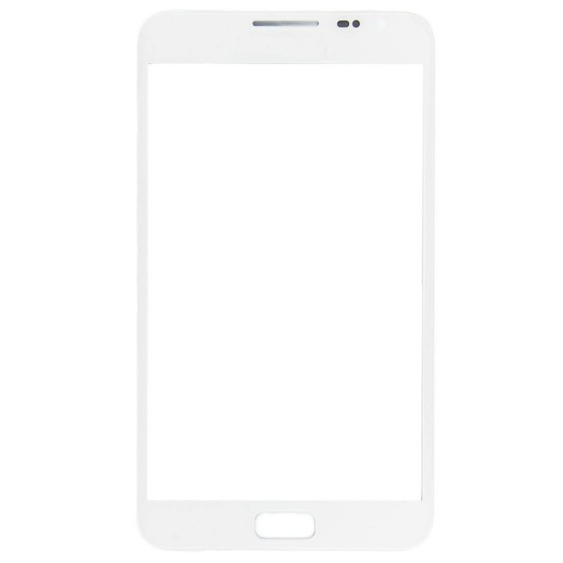 Vitre Blanche + stickers - Samsung Galaxy Note 1