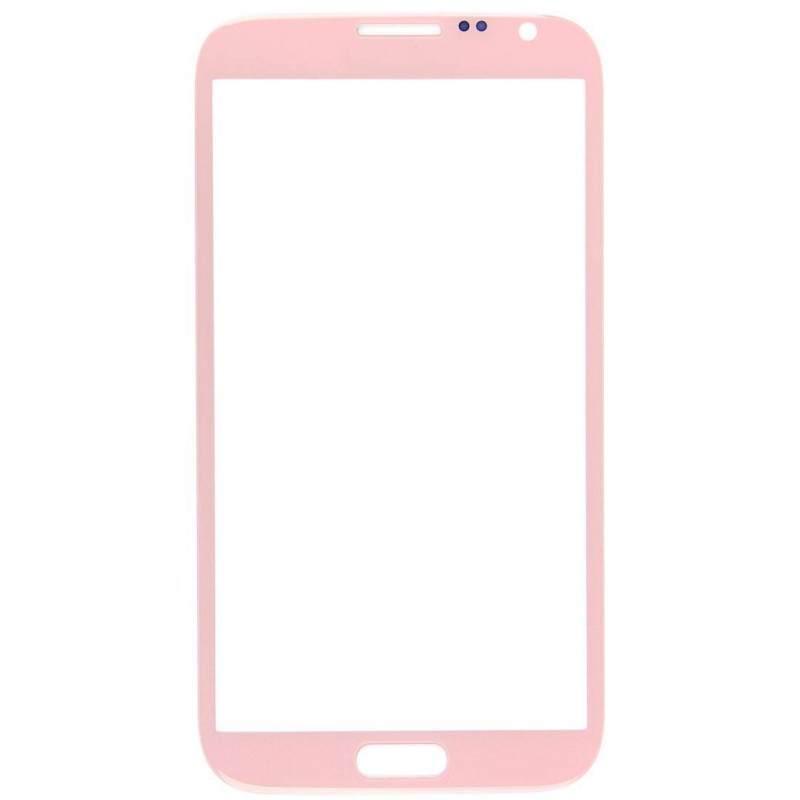 Vitre Rose + stickers - Samsung Galaxy Note 2 Vitre Rose + stickers - Samsung Galaxy Note 2