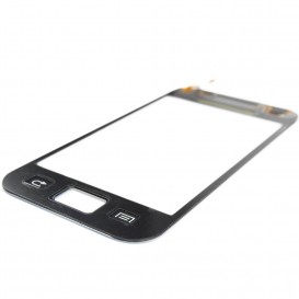 Vitre Noir + Stickers - Galaxy Ace 1