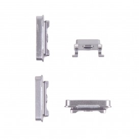 Lot de 4 boutons NOIR (Volume, vibreur, power) - iPhone 6 Plus