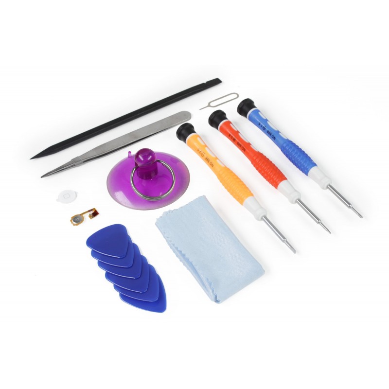 Kit réparation bouton Home Blanc iPhone 3G / 3GS Kit réparation bouton Home Blanc iPhone 3G / 3GS
