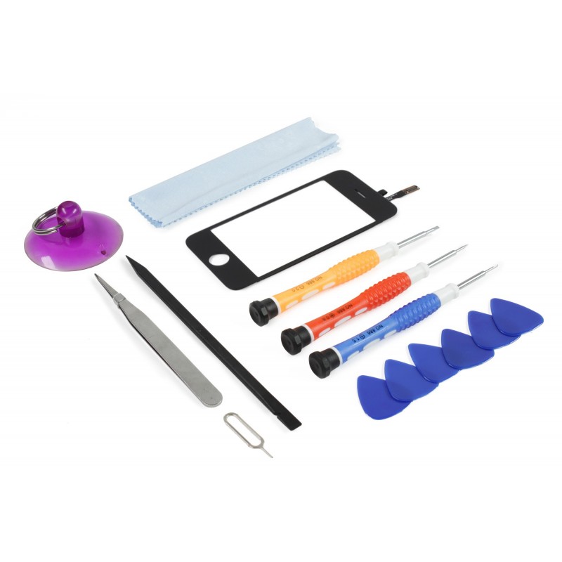Kit Réparation vitre tactile seule - iPhone 3G Kit Réparation vitre tactile seule - iPhone 3G