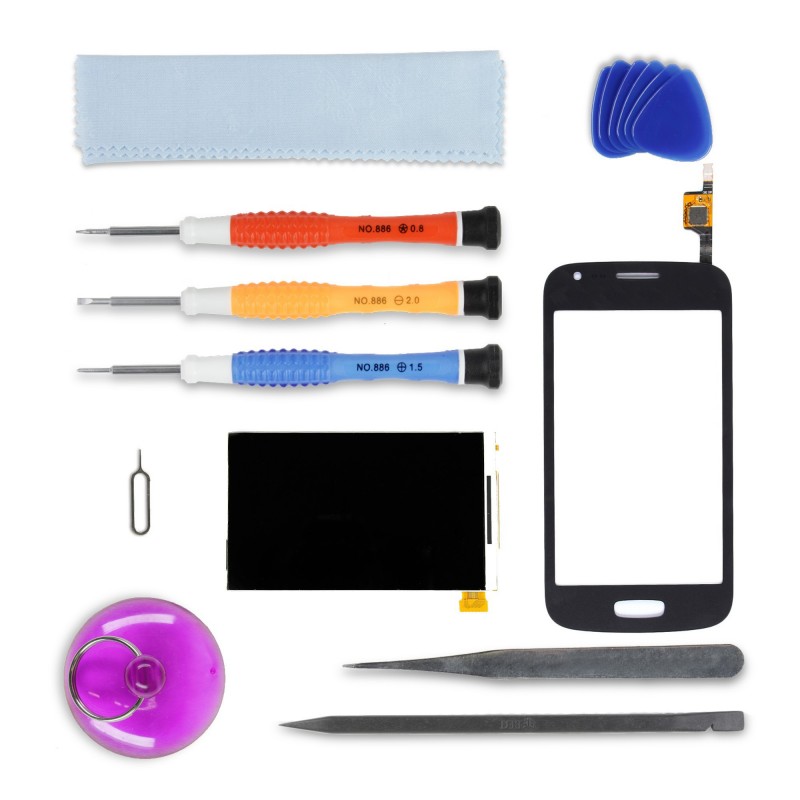 Kit de réparation Ecran Complet Noir - Galaxy Ace 3 Kit de réparation Ecran Complet Noir - Galaxy Ace 3