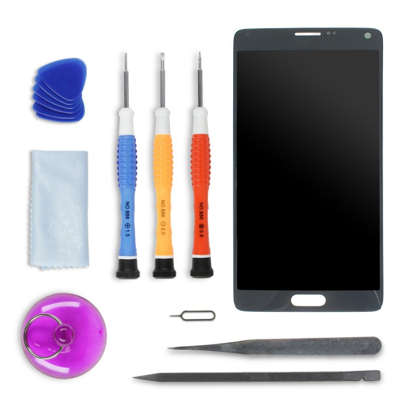 Kit réparation Ecran Complet Noir - Galaxy Note 4 Kit réparation Ecran Complet Noir - Galaxy Note 4