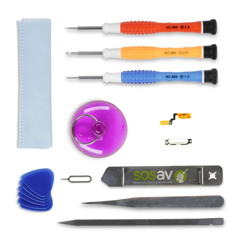 Kit réparation Bouton Home Blanc - Galaxy S3 Kit réparation Bouton Home Blanc - Galaxy S3