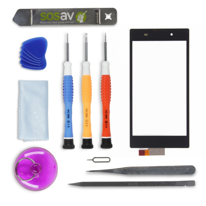 Kit de réparation Vitre Tactile - Xperia Z1 Kit de réparation Vitre Tactile - Xperia Z1