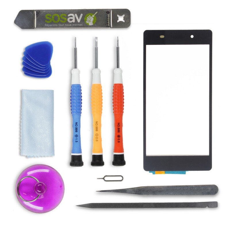 Kit de réparation Vitre Tactile - Xperia Z2 Kit de réparation Vitre Tactile - Xperia Z2