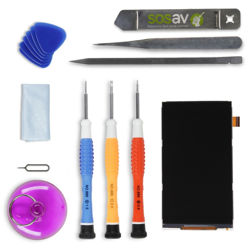 Kit de réparation Ecran LCD - Wiko Rainbow Kit de réparation Ecran LCD - Wiko Rainbow