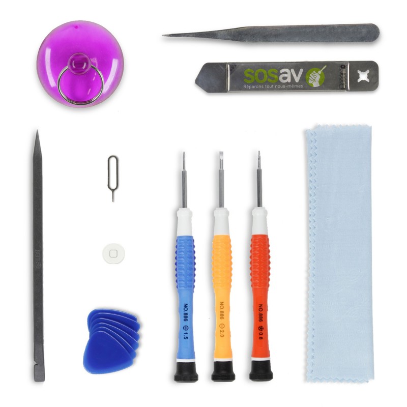 Kit de réparation Bouton Home Blanc - iPad Mini Kit de réparation Bouton Home Blanc - iPad Mini