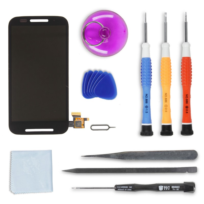 Kit de réparation Ecran LCD + Tactile - Moto E Kit de réparation Ecran LCD + Tactile - Moto E
