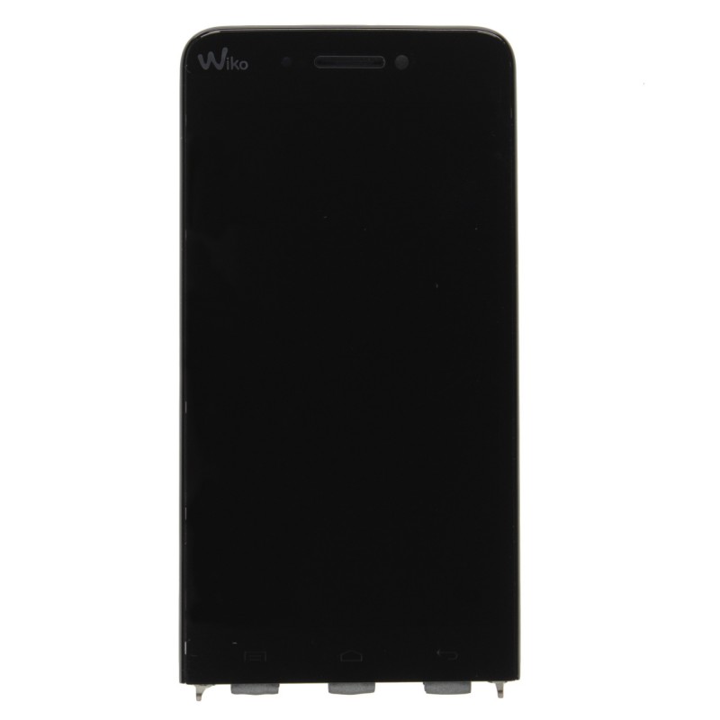 Ecran complet Noir (LCD + Tactile + Châssis) (Officiel) - Wiko Wax Ecran complet Noir (LCD + Tactile + Châssis) (Officiel) - Wiko Wax