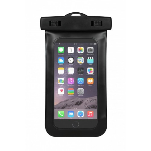 Pochette étanche Moxie Noire ( 5,5") - iPhone 6+/6S+/Note2/3/4/S6 Edge
