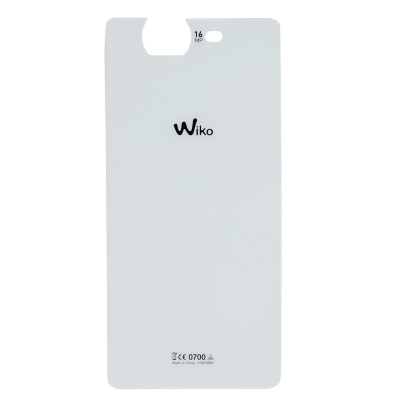 Coque arrière Blanche (Officielle) - Wiko Highway Coque arrière Blanche (Officielle) - Wiko Highway
