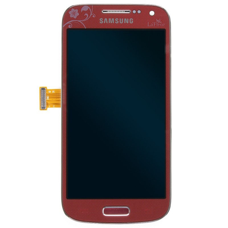 Ecran complet rouge (Officiel) - Galaxy S4 Mini Plus Ecran complet rouge (Officiel) - Galaxy S4 Mini Plus