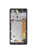Ecran complet assemblé (LCD + Tactile + Châssis) Gris et Noir (Officiel) - Wiko Fever 4G