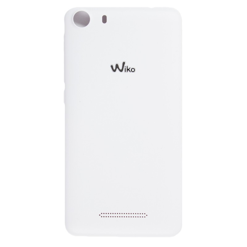 Coque arrière Blanche (Officielle) - Wiko Lenny 2 Coque arrière Blanche (Officielle) - Wiko Lenny 2