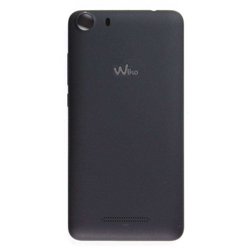 Coque arrière Noire (Officielle) - Wiko Lenny 2 Coque arrière Noire (Officielle) - Wiko Lenny 2