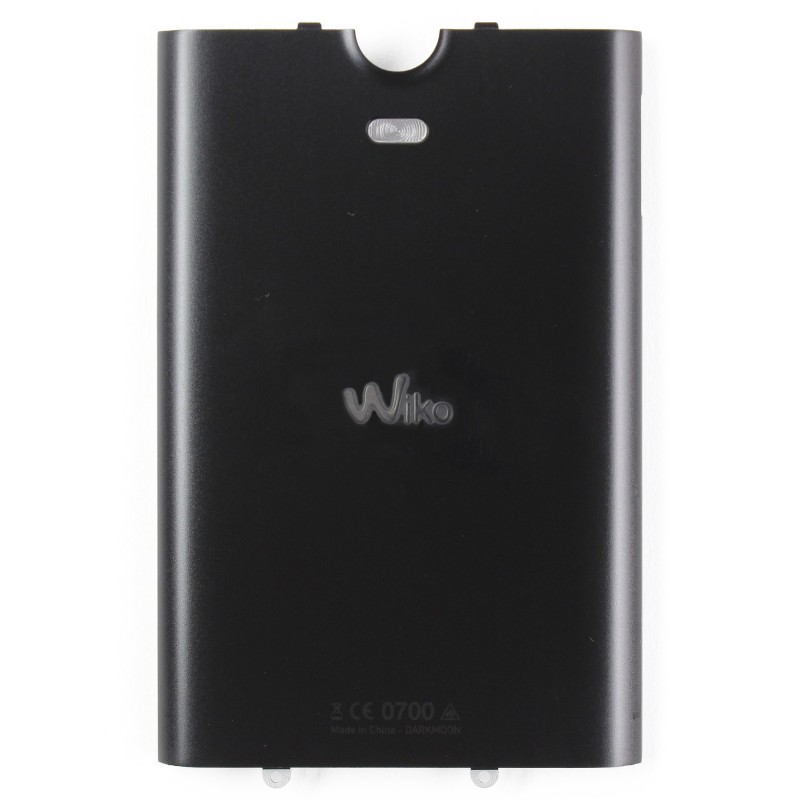 Coque arrière noire (Officielle) - Wiko Darkmoon Coque arrière noire (Officielle) - Wiko Darkmoon