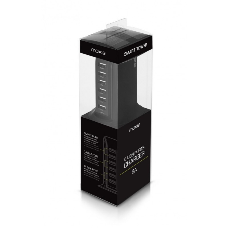 Chargeur secteur 6 entrées USB 8A Chargeur secteur 6 entrées USB 8A