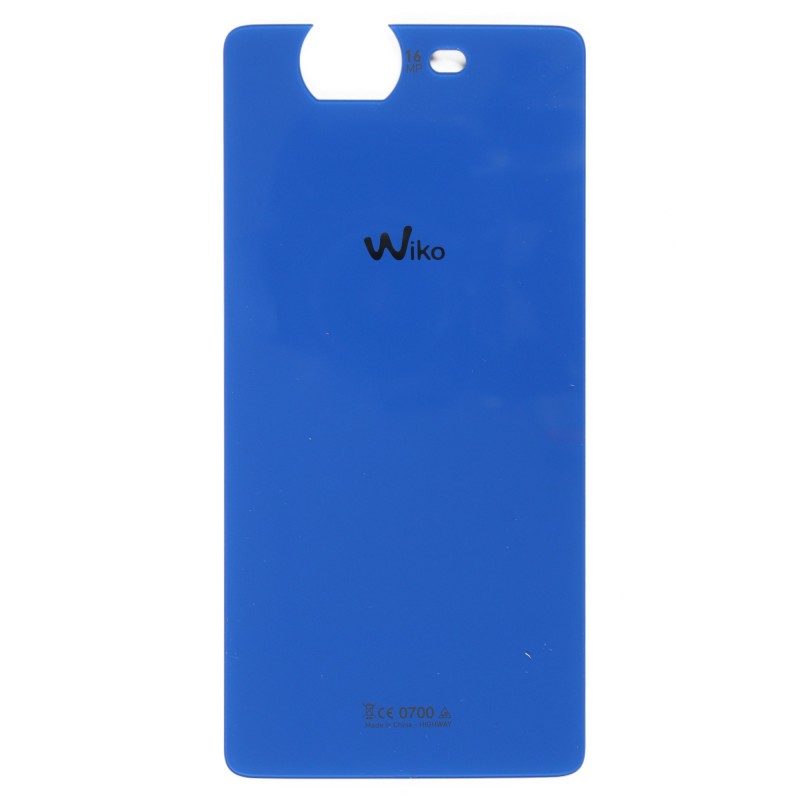 Coque arrière Bleue (Officielle) - Wiko Highway Coque arrière Bleue (Officielle) - Wiko Highway