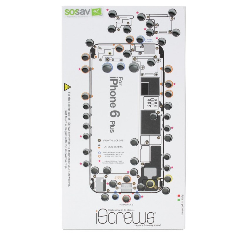 Organisateur de vis (iScrews) - iPhone 6 Plus Organisateur de vis (iScrews) - iPhone 6 Plus