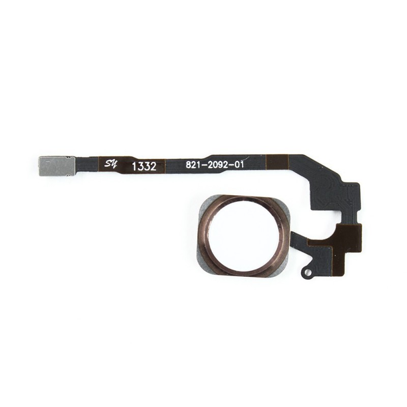 Nappe + Bouton Home OR ROSE - iPhone 5S / SE Nappe + Bouton Home OR ROSE - iPhone 5S / SE