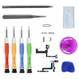 Kit de réparation Boutons (Vibreur, Volume & Power) NOIR - iPhone 6 Plus