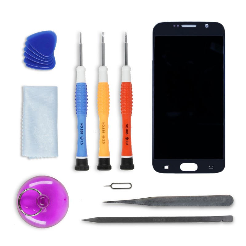 Kit de réparation Ecran Noir - Galaxy S6 Kit de réparation Ecran Noir - Galaxy S6