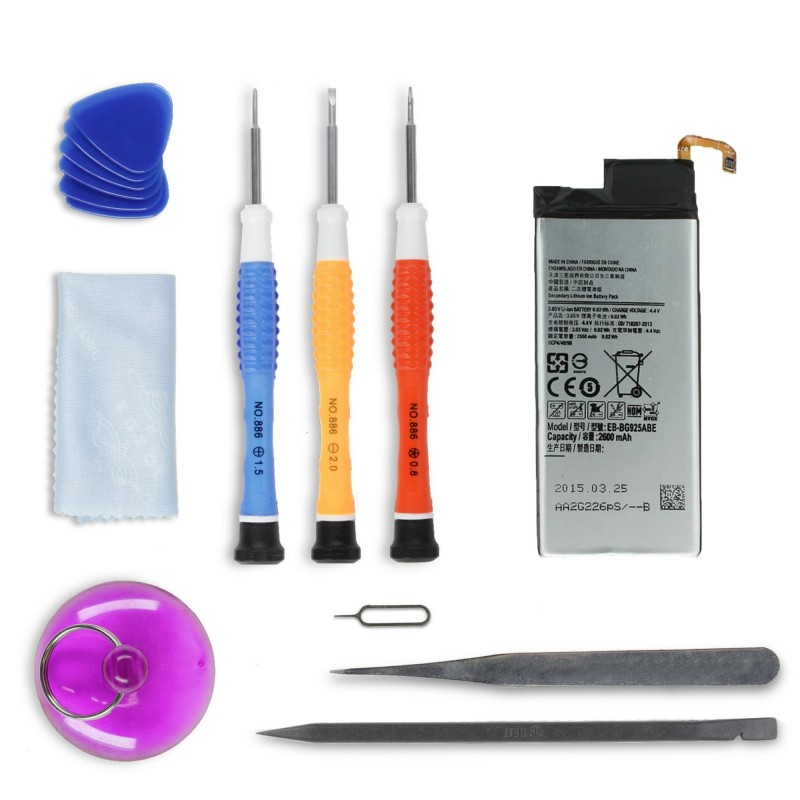 Kit de réparation Batterie - Galaxy S6 Edge Kit de réparation Batterie - Galaxy S6 Edge