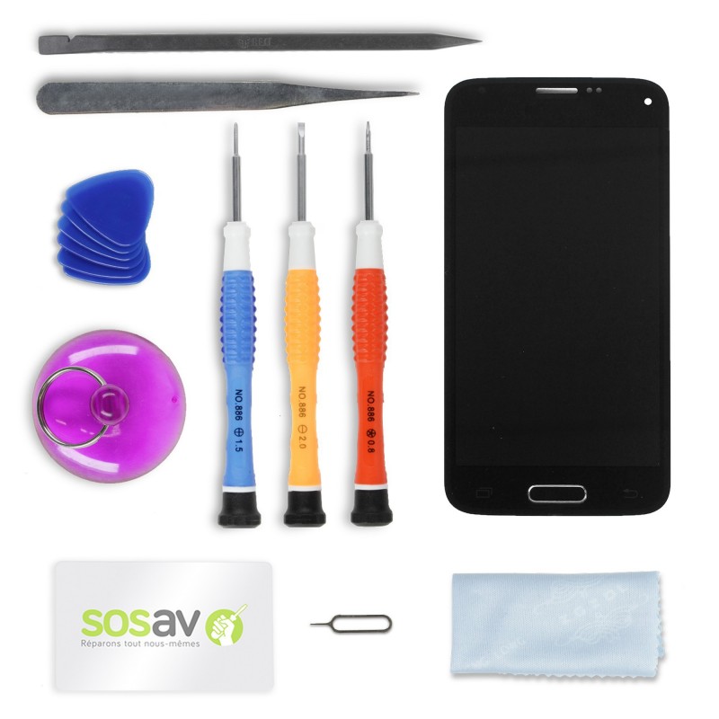 Kit de réparation Ecran Noir - Galaxy S5 Mini Kit de réparation Ecran Noir - Galaxy S5 Mini