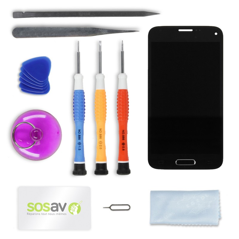 Kit de réparation Ecran Or - Galaxy S5 Mini Kit de réparation Ecran Or - Galaxy S5 Mini