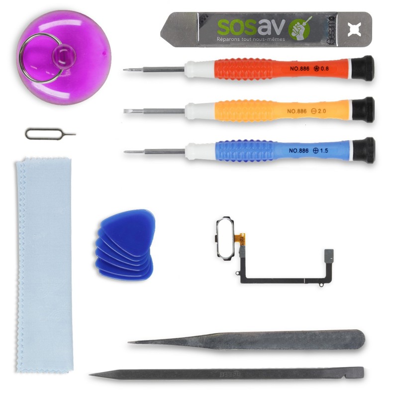 Kit de réparation Bouton home - Samsung Galaxy S6 Kit de réparation Bouton home - Samsung Galaxy S6