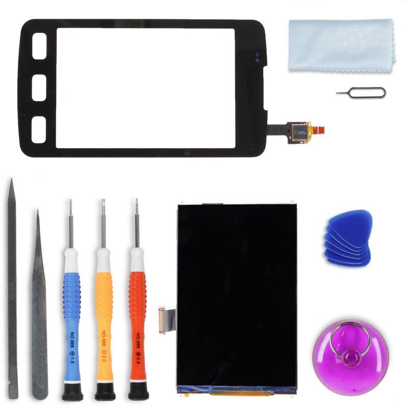 Kit de réparation Ecran complet LCD + tactile - Samsung Galaxy Xcover 1 Kit de réparation Ecran complet LCD + tactile - Samsung Galaxy Xcover 1