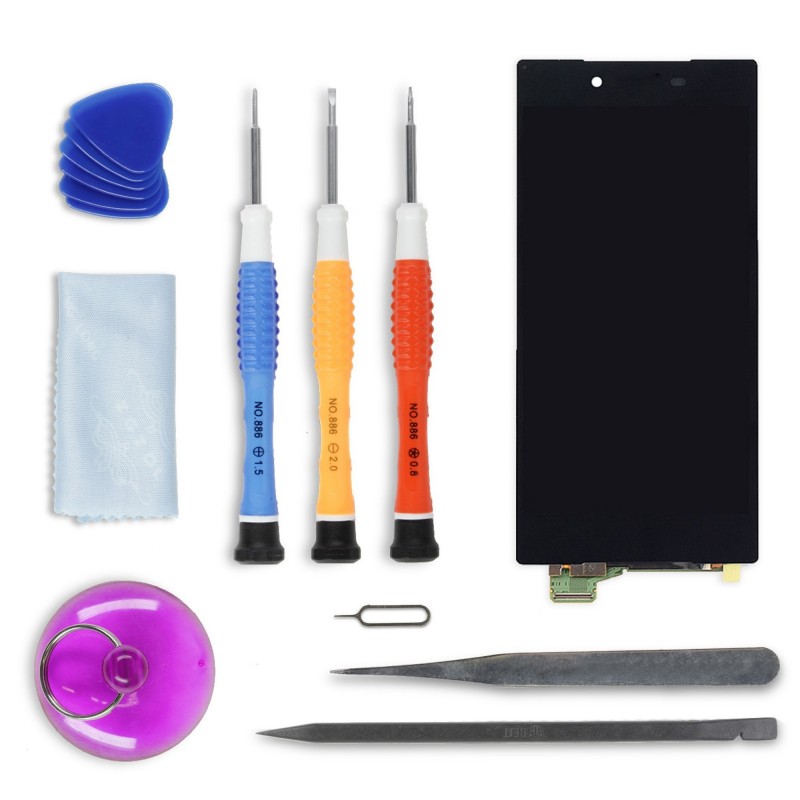 Kit de réparation Ecran complet Noir - Sony Xperia Z5 Premium Kit de réparation Ecran complet Noir - Sony Xperia Z5 Premium