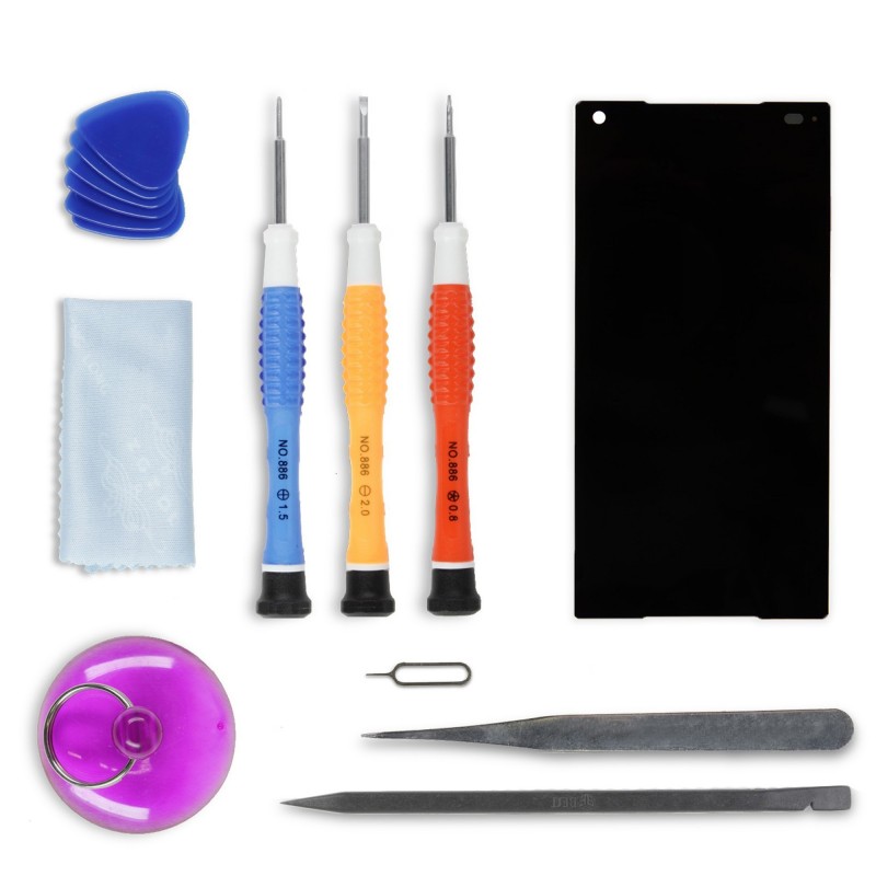 Kit de réparation Ecran complet Noir - Sony Xperia Z5 Compact Kit de réparation Ecran complet Noir - Sony Xperia Z5 Compact