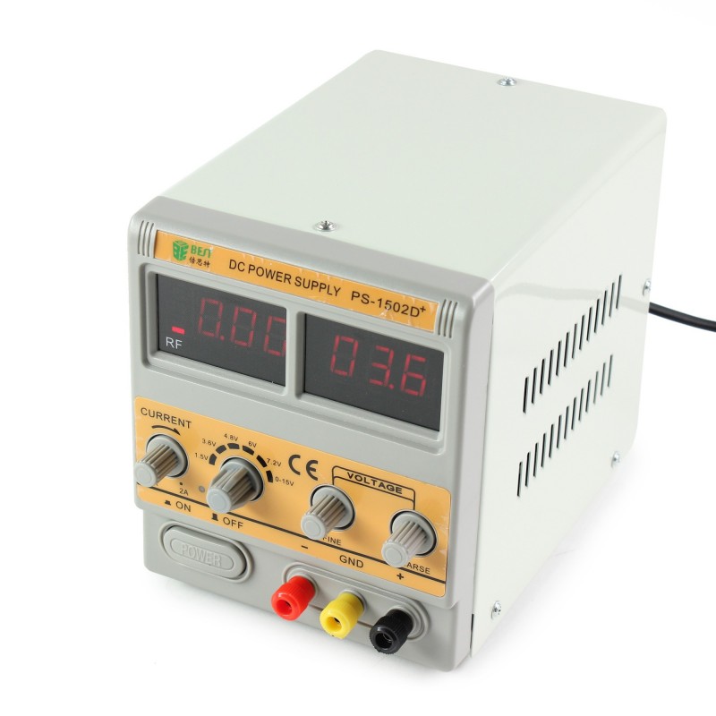 Alimentation externe (0-15V - 0-2.0A) Alimentation externe (0-15V - 0-2.0A)