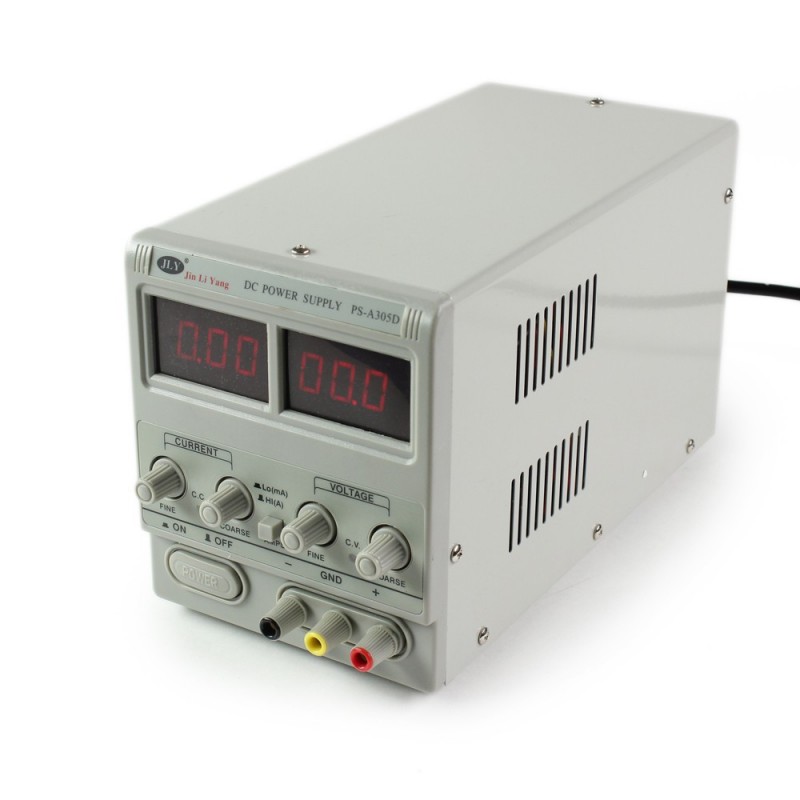 Alimentation externe (0-30V - 0-5.0A) Alimentation externe (0-30V - 0-5.0A)