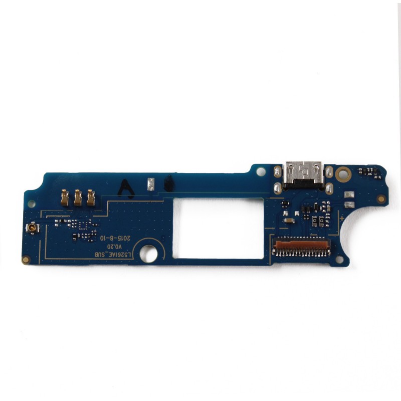 Antenne GSM + connecteur de charge (officiels) - Wiko Pulp Fab 4G Antenne GSM + connecteur de charge (officiels) - Wiko Pulp Fab 4G
