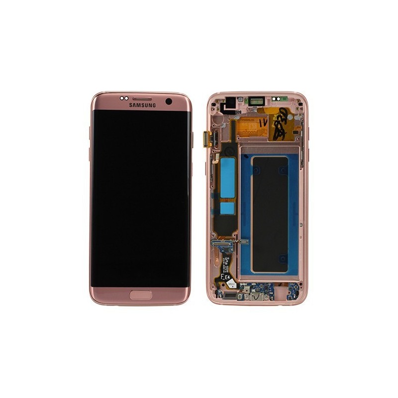 Ecran complet or rose (Officiel) - Galaxy S7 Edge Ecran complet or rose (Officiel) - Galaxy S7 Edge