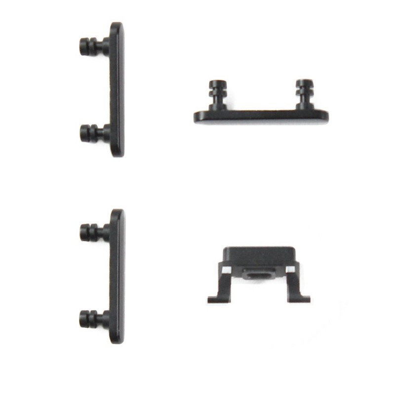 Lot de boutons (Power, vibreur, volume) NOIR - iPhone 7 Lot de boutons (Power, vibreur, volume) NOIR - iPhone 7