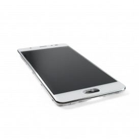 Ecran complet Argent & Blanc (Officiel) - Wiko U Feel Prime